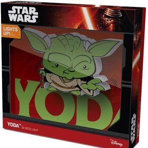 3D Light FX Star Wars Yoda 3D-Deco Mini-Sized LED